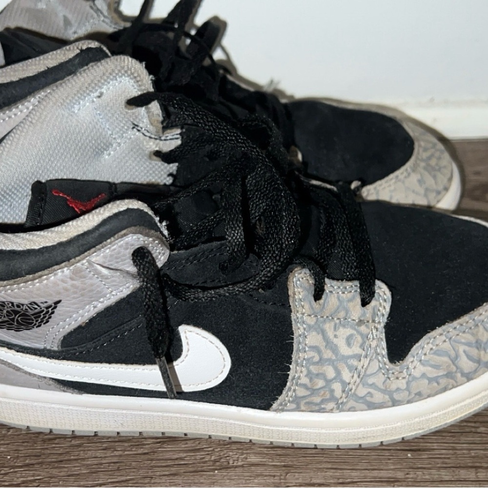 Jordan Kids Sneakers Black and Gray